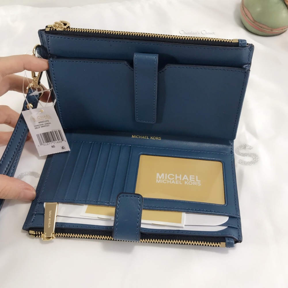 NWT Michael Kors Mott Large & Wallet Set - Picture 7 of 11